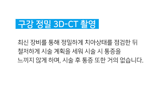 연세채움치과, 구강 정밀 3D-CT 촬영